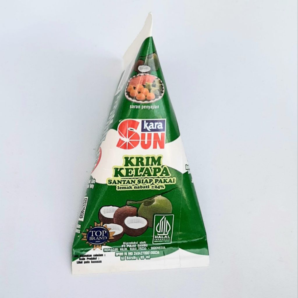 

Sun kara Krim Kelapa | Santan Siap Pakai - 65ml