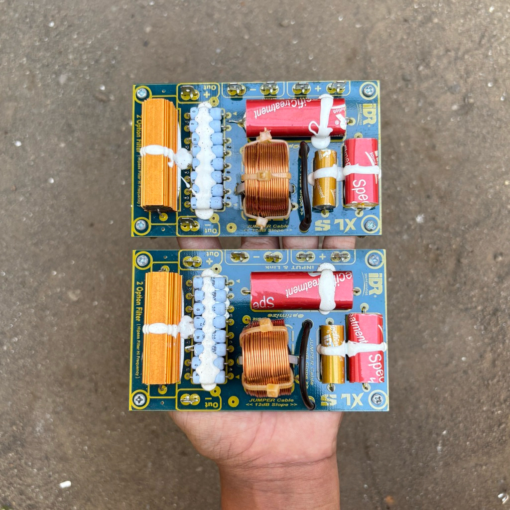 Crossover 1 Way Idr Xl S Hi Pass Filter Pasif Universal Premium (Harga Untuk Sepasang)