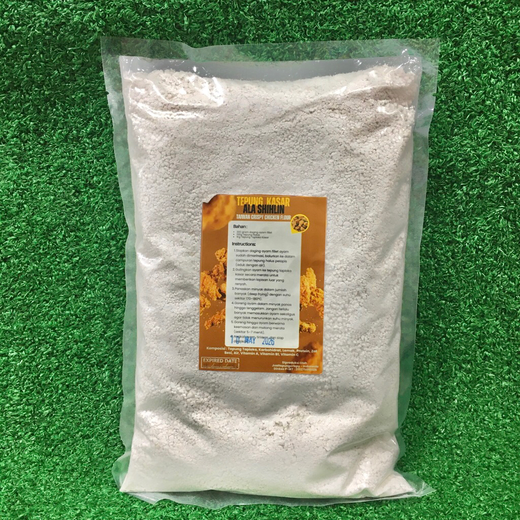 

Taiwan Crispy Chicken Flour Tepung Kasar Ala Shihlin 1kg Lokal