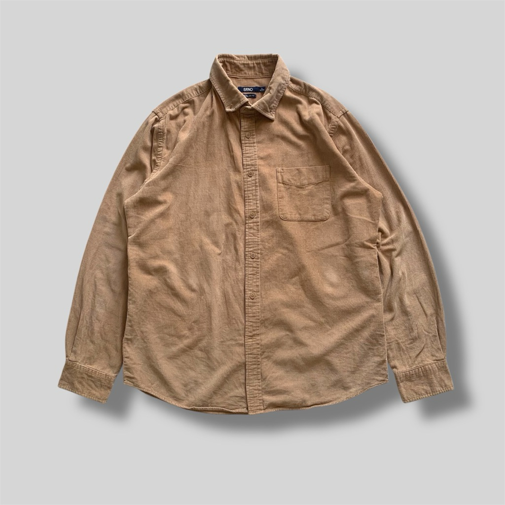 Kemeja Corduroy SPAO