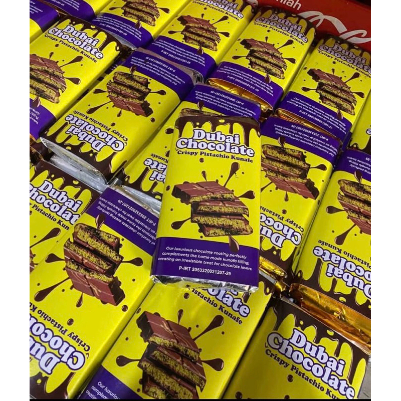 

Dessert Coklat “DUBAI PISTACHIO KUNAFE” Chocolate Crispy Cokelat Viral