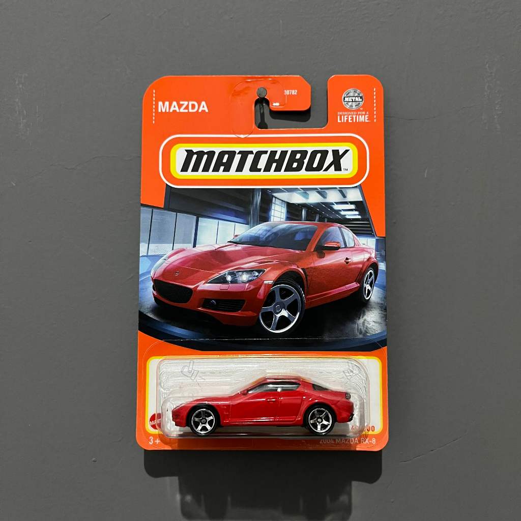 Diecast Matchbox Mazda RX8 Merah