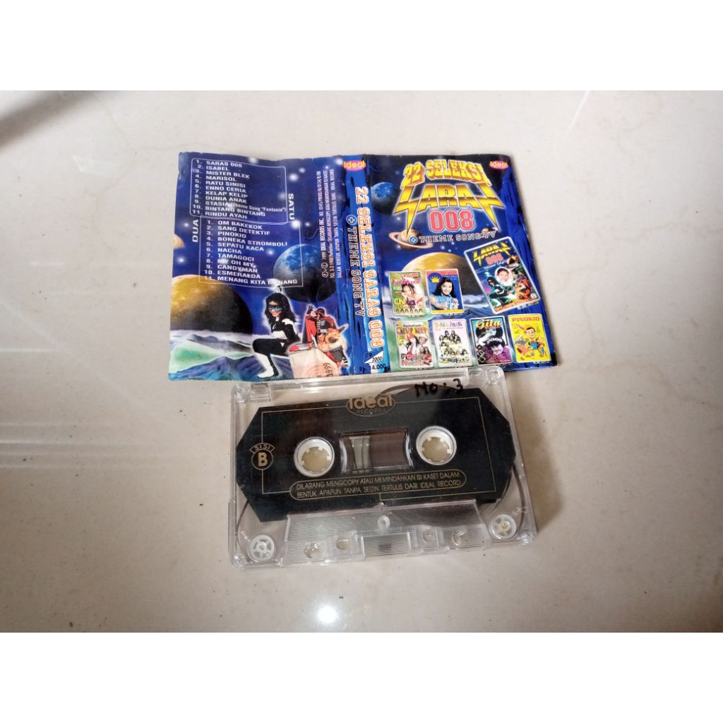 KASET PITA LAGU ANAK 22 SELEKSI SARAS 008