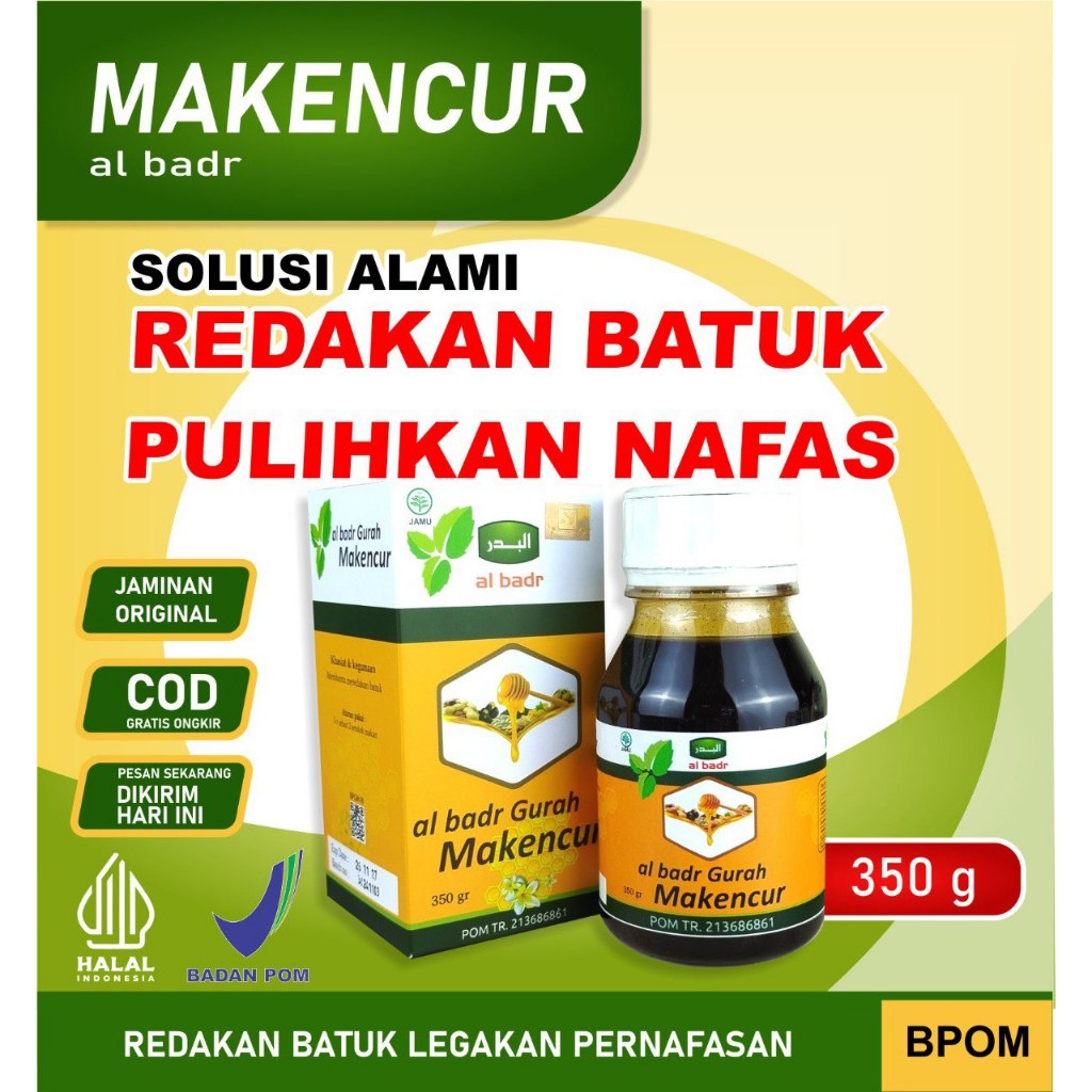 

Madu Gurah Batuk flu Dan Pilek Madu Kencur Al badr