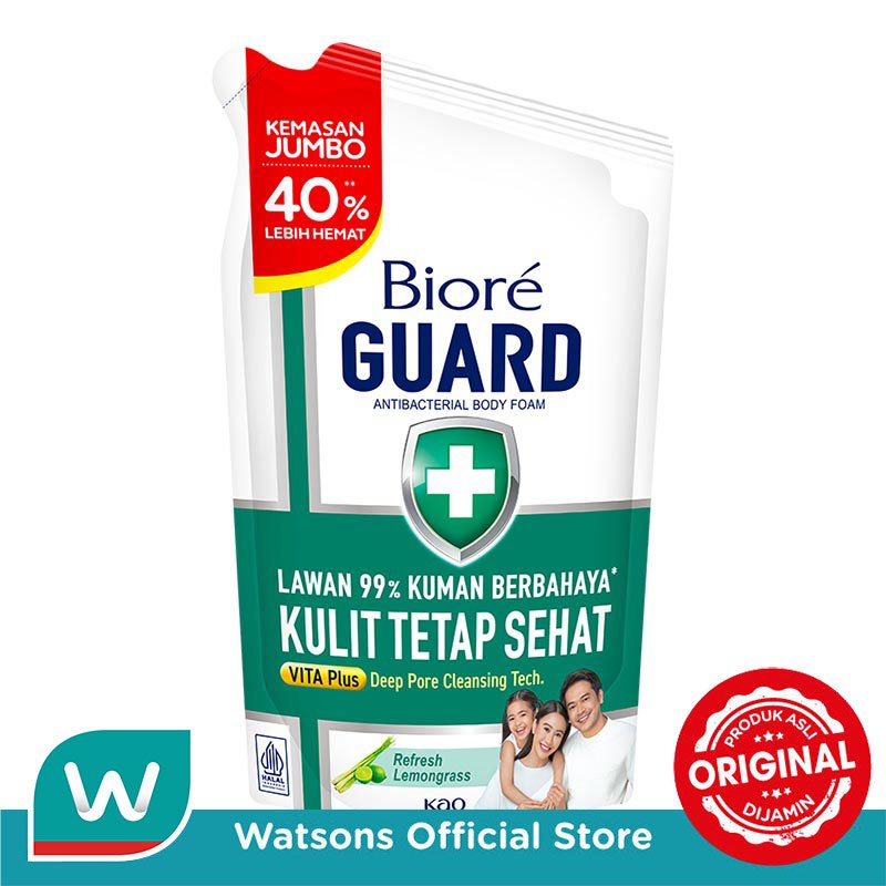 Biore Body Foam Guard Lively Refresh 800ml