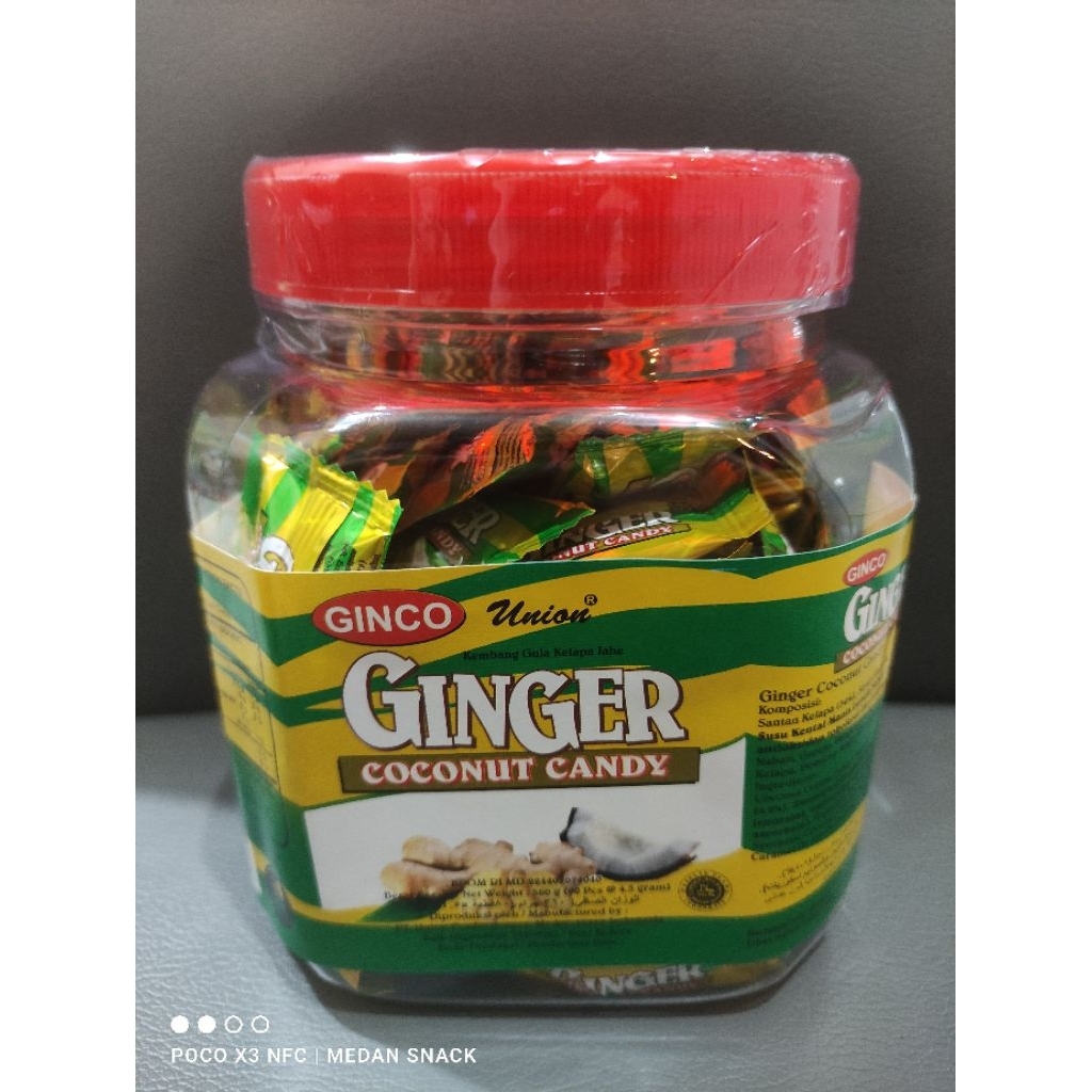 

Ginger Coconut Candy (toples)