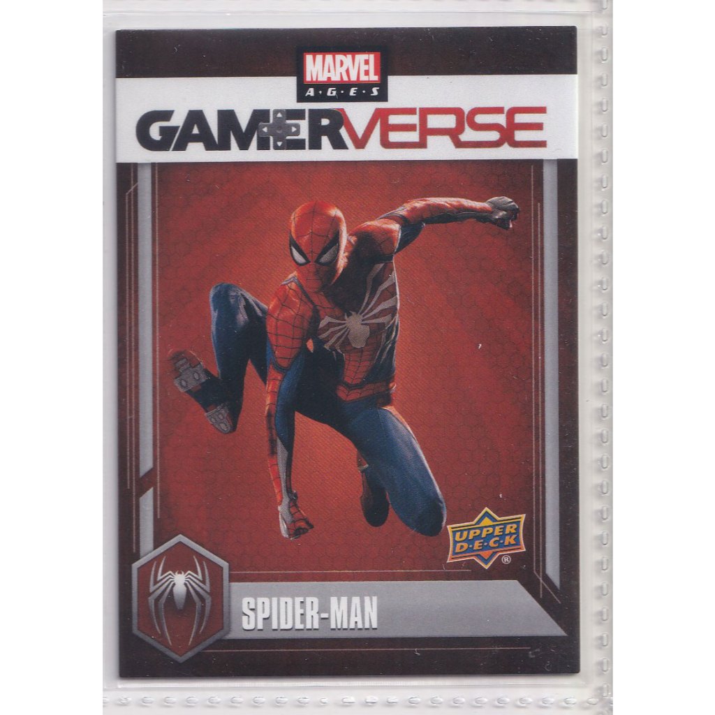 2020 Upper Deck Marvel Ages Gamerverse #G-1 Spider-Man