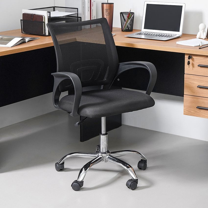 Kursi Kantor Jaring Sandaran Rendah INFORMA Kursi Kerja Staff Karyawan Kantor Minimalis