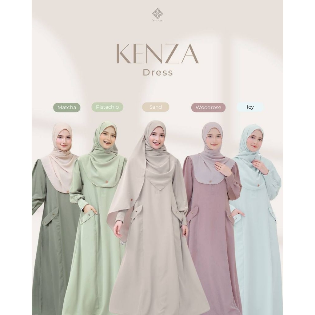 {Shieraki} Kenza Dress. gamis simpel elegant by Shieraki. gamis only