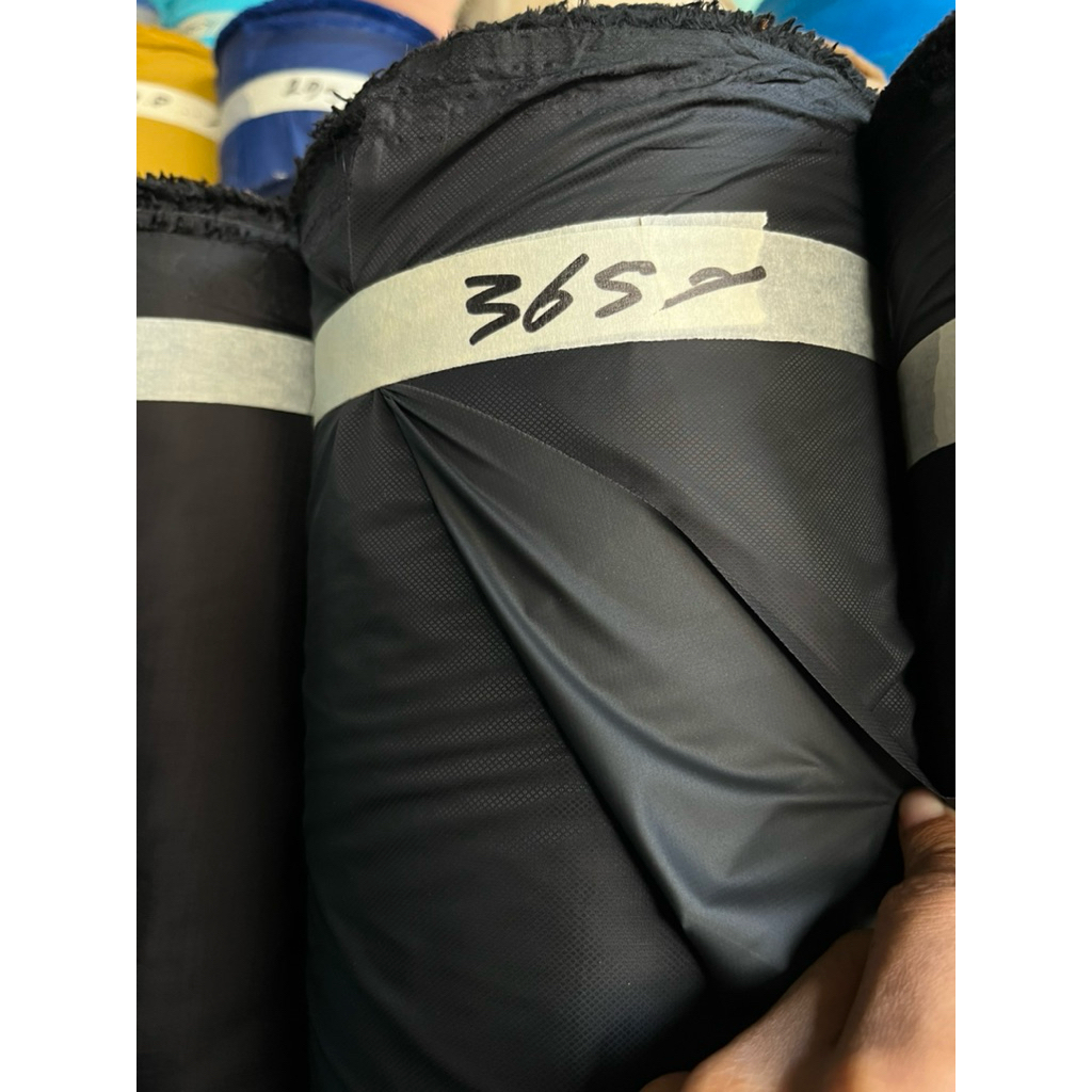 NEW Parasut Coating Latek Kain Anti Air Waterproof/nylon payung Jaket Linea Running Jaket Olahraga J