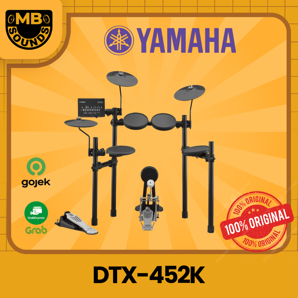 YAMAHA DTX452K / DTX 452 K / DTX 452K Drum Set Elektrik ORIGINAL