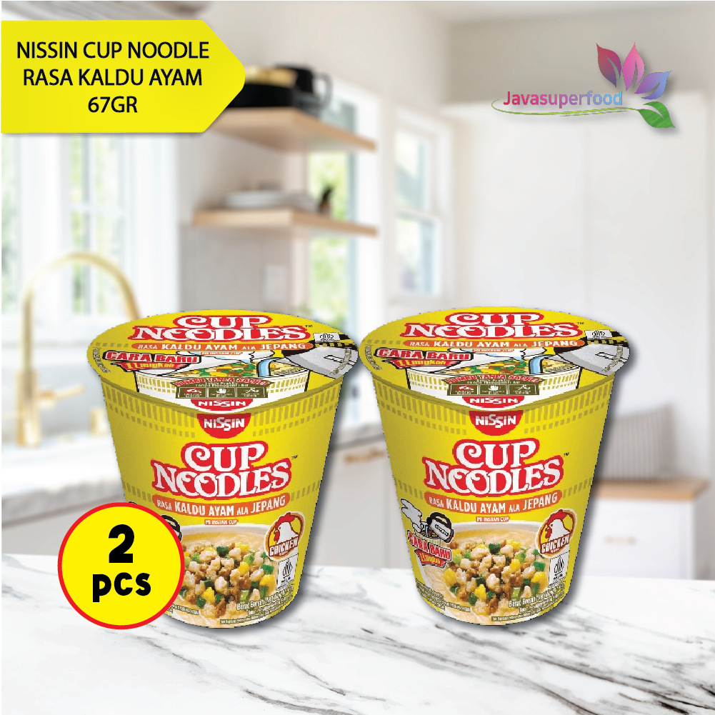 

Mie Instant Nissin Cup Noodles Kaldu Ala Jepang 67 gr 2PCS Rasa Sapi / Ayam - Kaldu Sapi