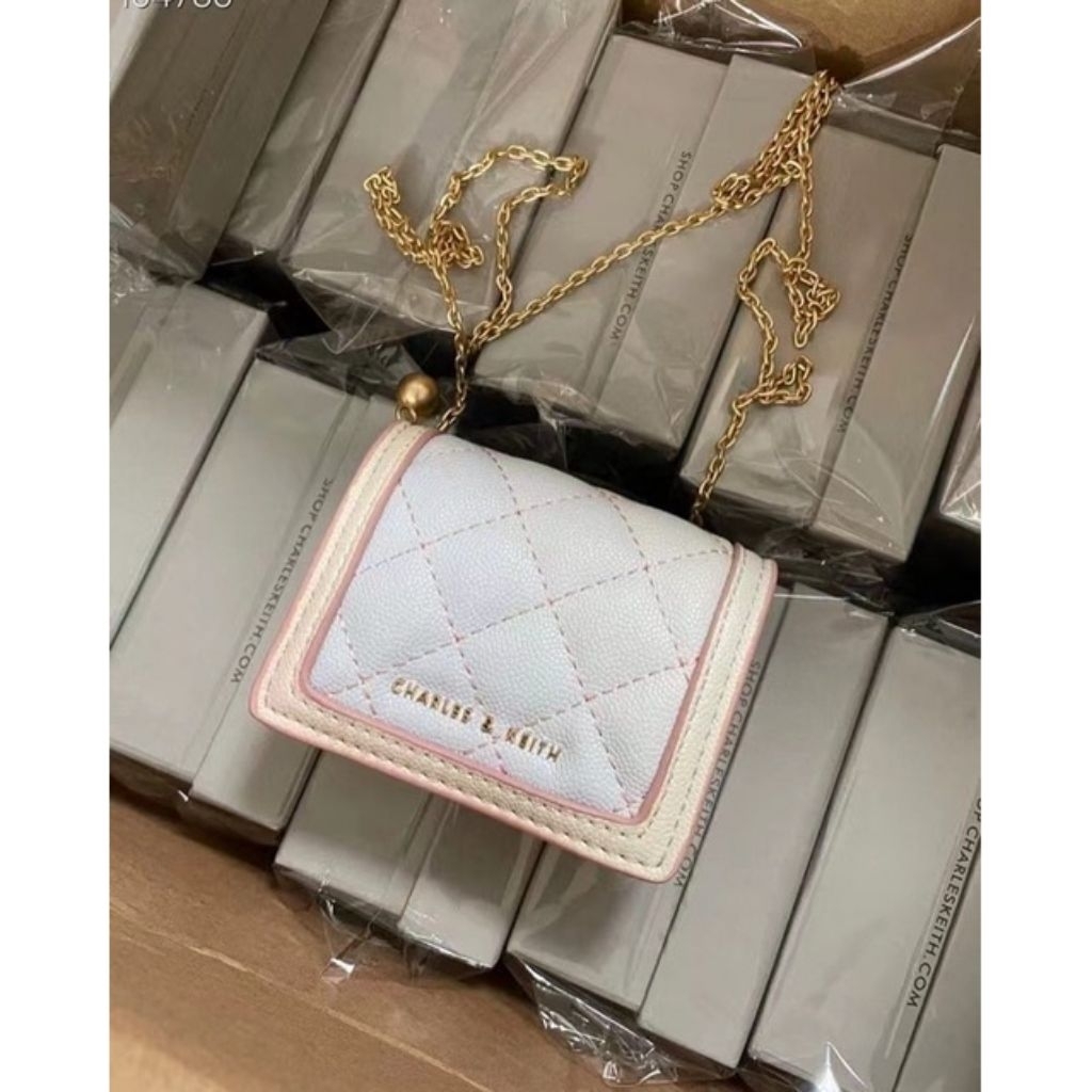 Dompet mini wanita CK179 MICAELA with tali rantai exclusive