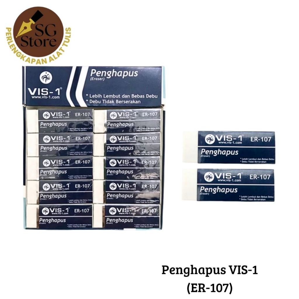 

Penghapus Besar / Eraser ER-107 Putih