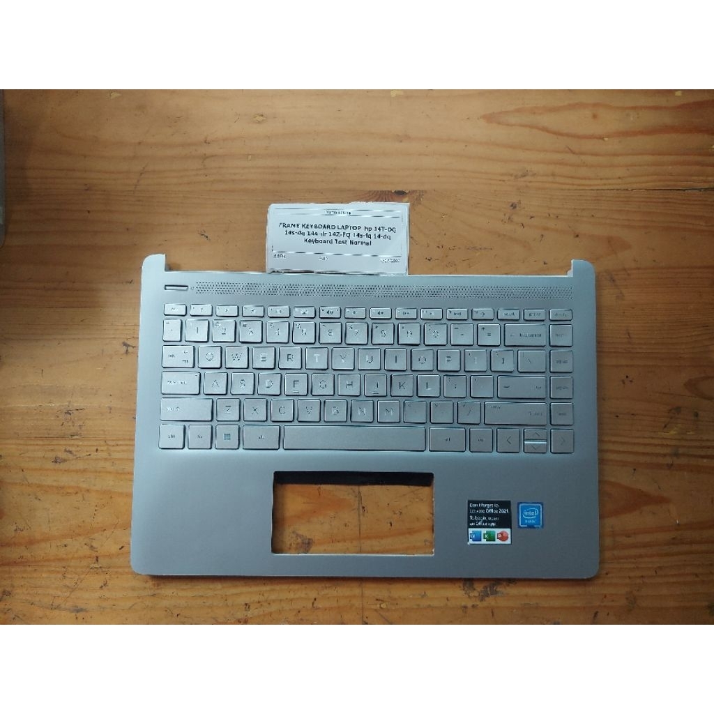 Frame Keyboard Laptop HP 14T-DQ 14s-dq 14s-dr 14Z-FQ 14s-fq 14-dq keyboard test normal