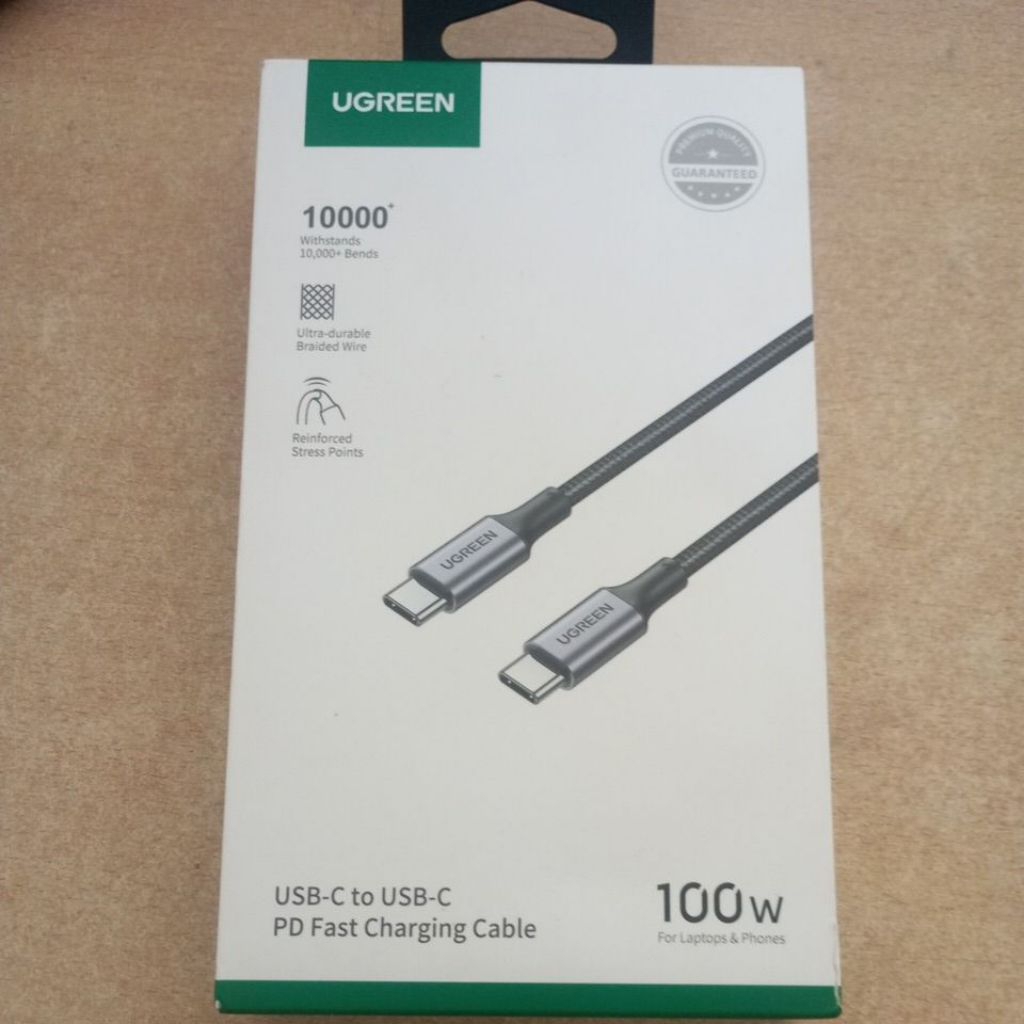 KABEL UGREEN C TO C 100W