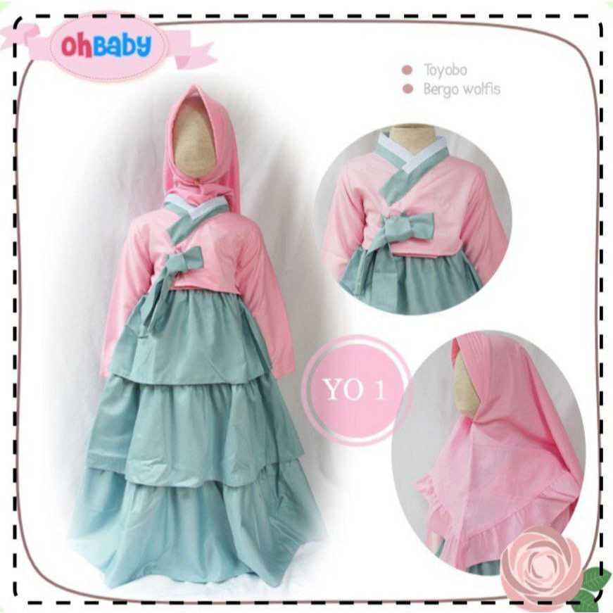 NEW Gamis Hanbook Couple by Oh Baby (YO 1)