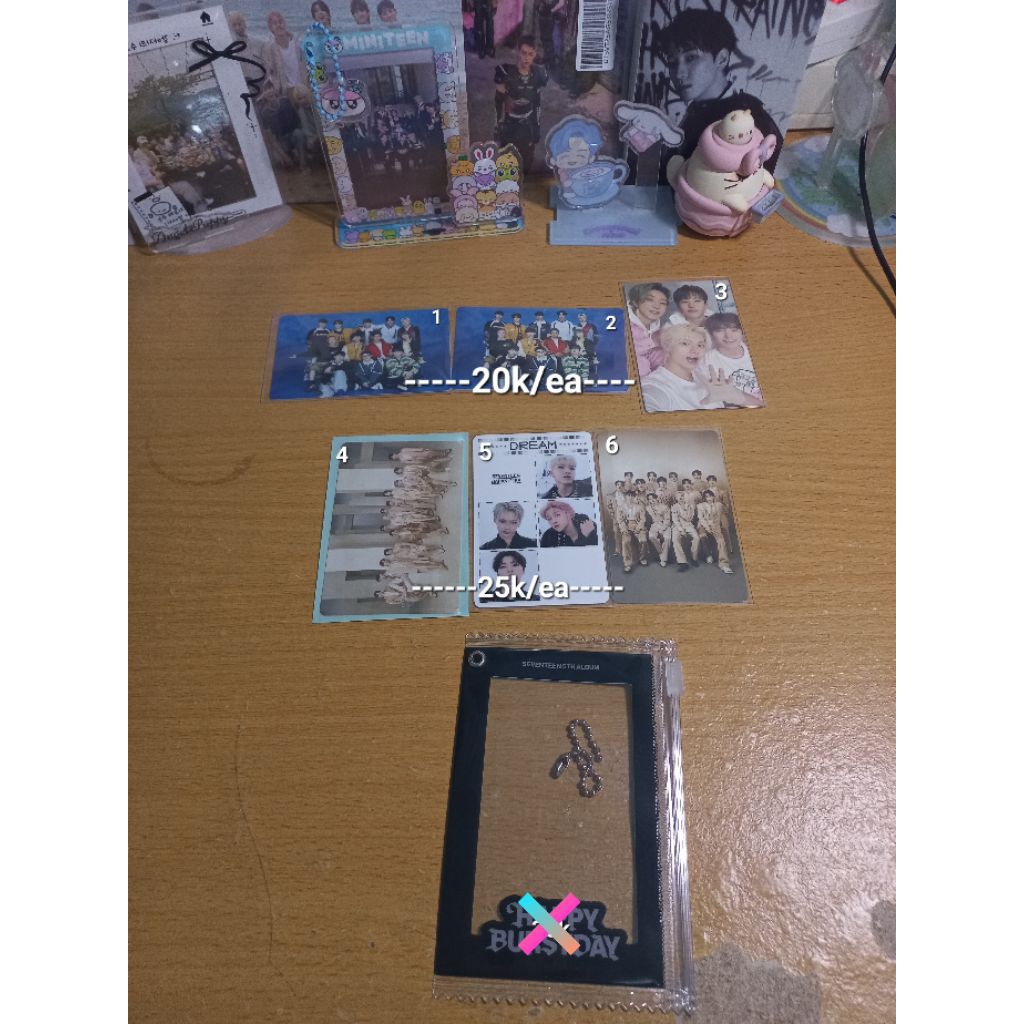 Photocard Seventeen OT12 OT13 TC Caratland Seventeen Right Here Unit Pepo Albun Japan Dream