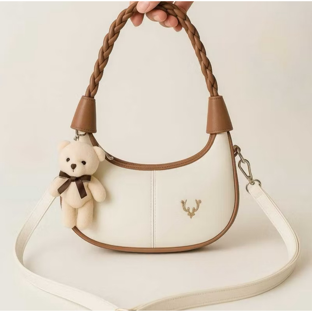 tas slempang bulan beby bear terbaru original brand new