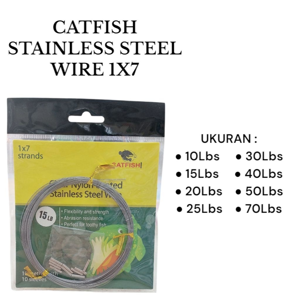 NEKLIN CATFISH WIRE 1X7