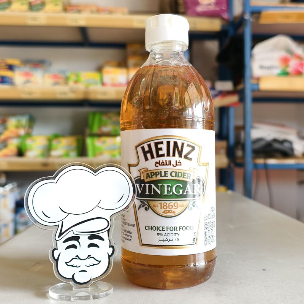 

Heinz Apple Cider Vinegar / Cuka Apel Heinz 473 ML