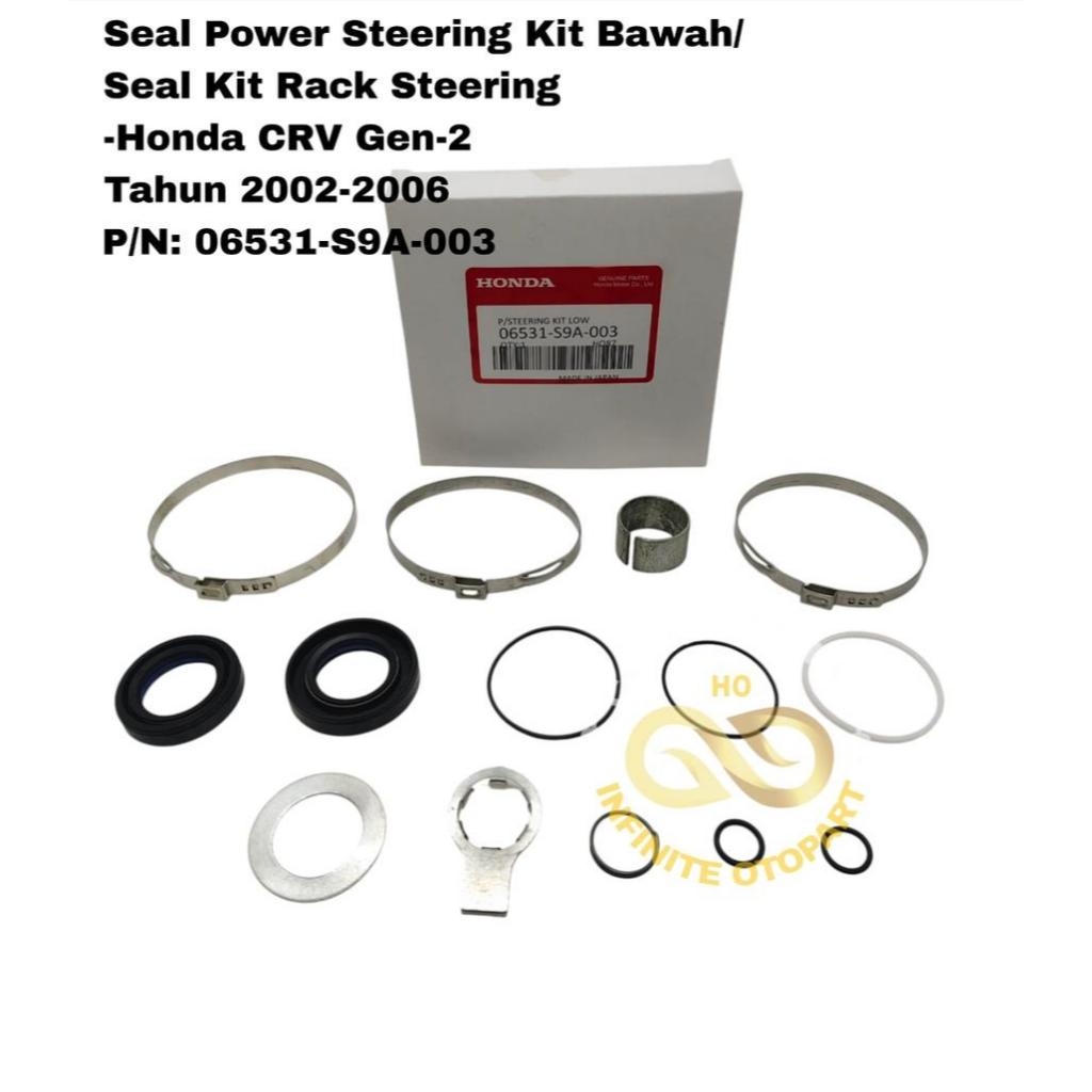 SEAL POWER STEERING KIT LOW BAWAH CRV GEN 2 2002-2006 06531-S9A-003