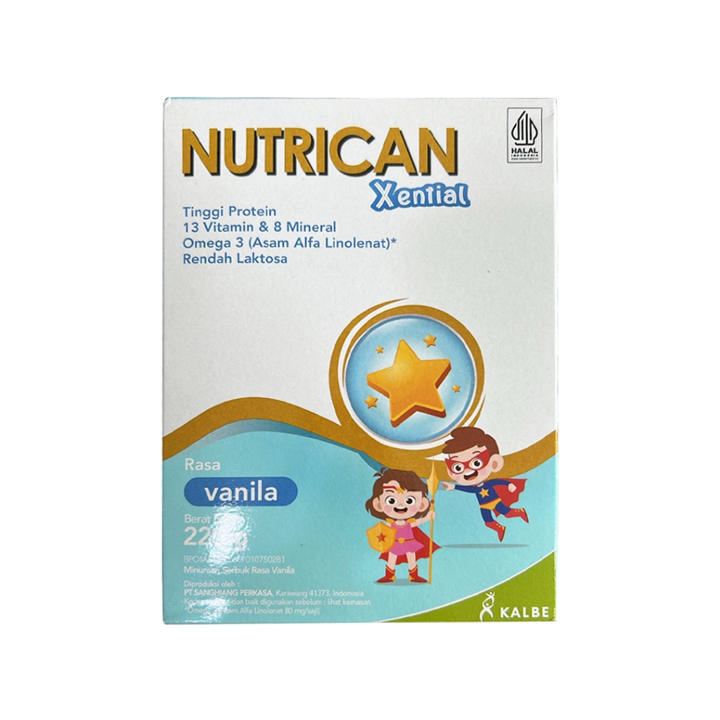 

Nutrican Xential Vanila 220g (per Dos)