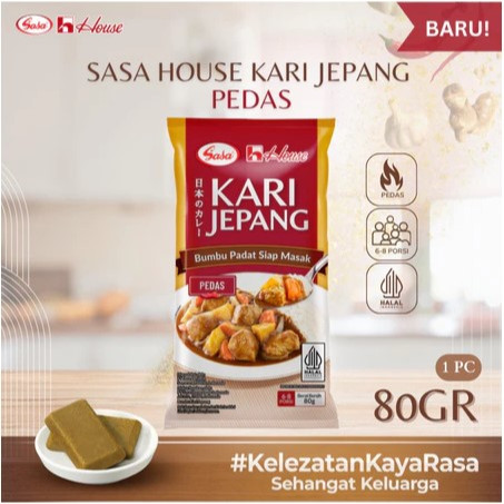 

Sasa House Kari Jepang 80 gram Pedas