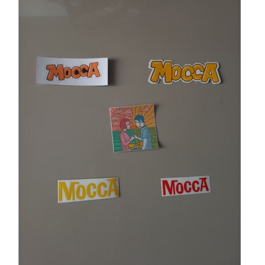 OFFICIAL STICKER BAND MOCCA