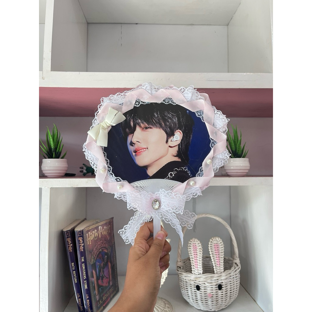 Erunie Adachi Jisung Uchiwa Kpop Merchandise, Kipas Kpop, Kipas NCT