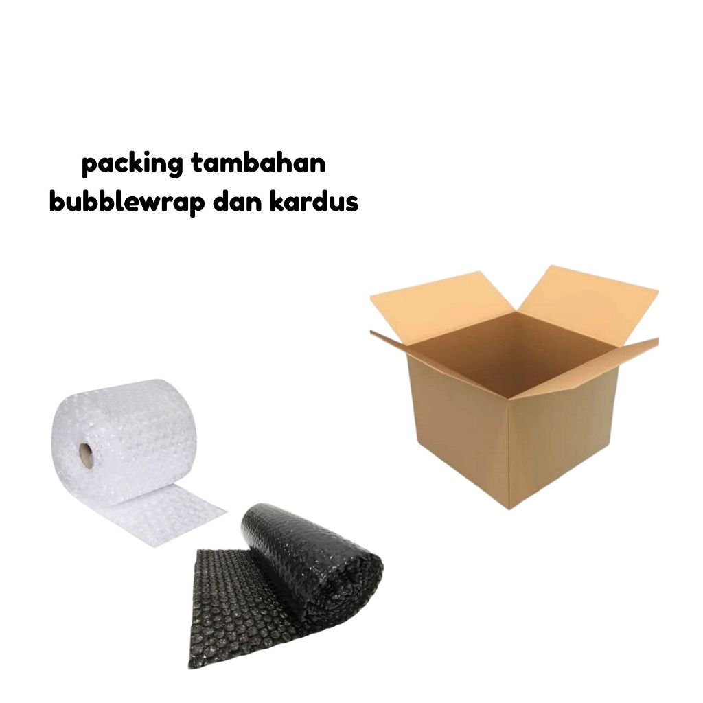 

EXTRA PACKING BUBBBLEWRAP DAN KARDUS