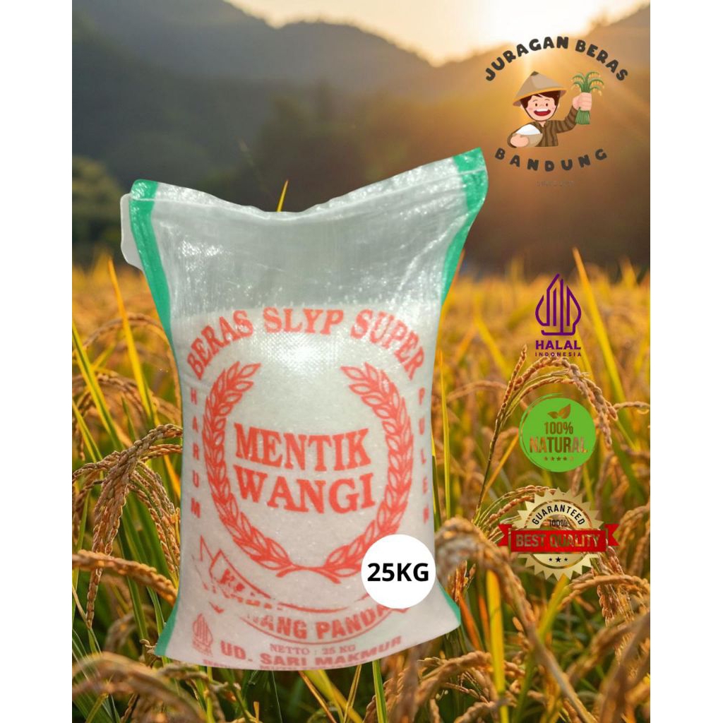 

Beras Mentik Wangi 20 Kg pulen wangi