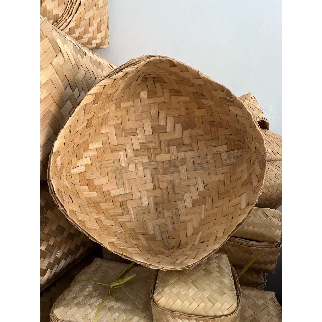 Besek Bambu Besek Jumbo 30x30x15 besek Nasi Dll