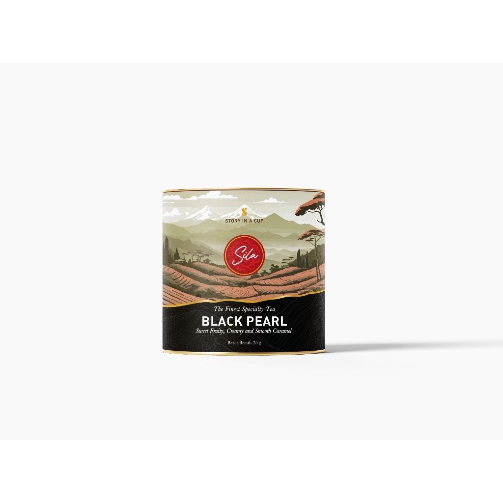 

Sila Specialty Tea - Black Pearl - Canister Mini - Teh Premium - Black Tea