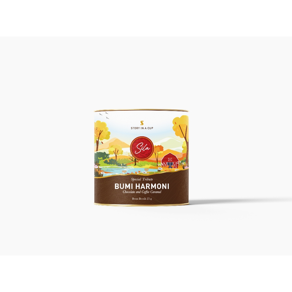 

Sila Artisan Tea - Bumi Harmoni - Canister Mini - Teh Premium - Black Tea