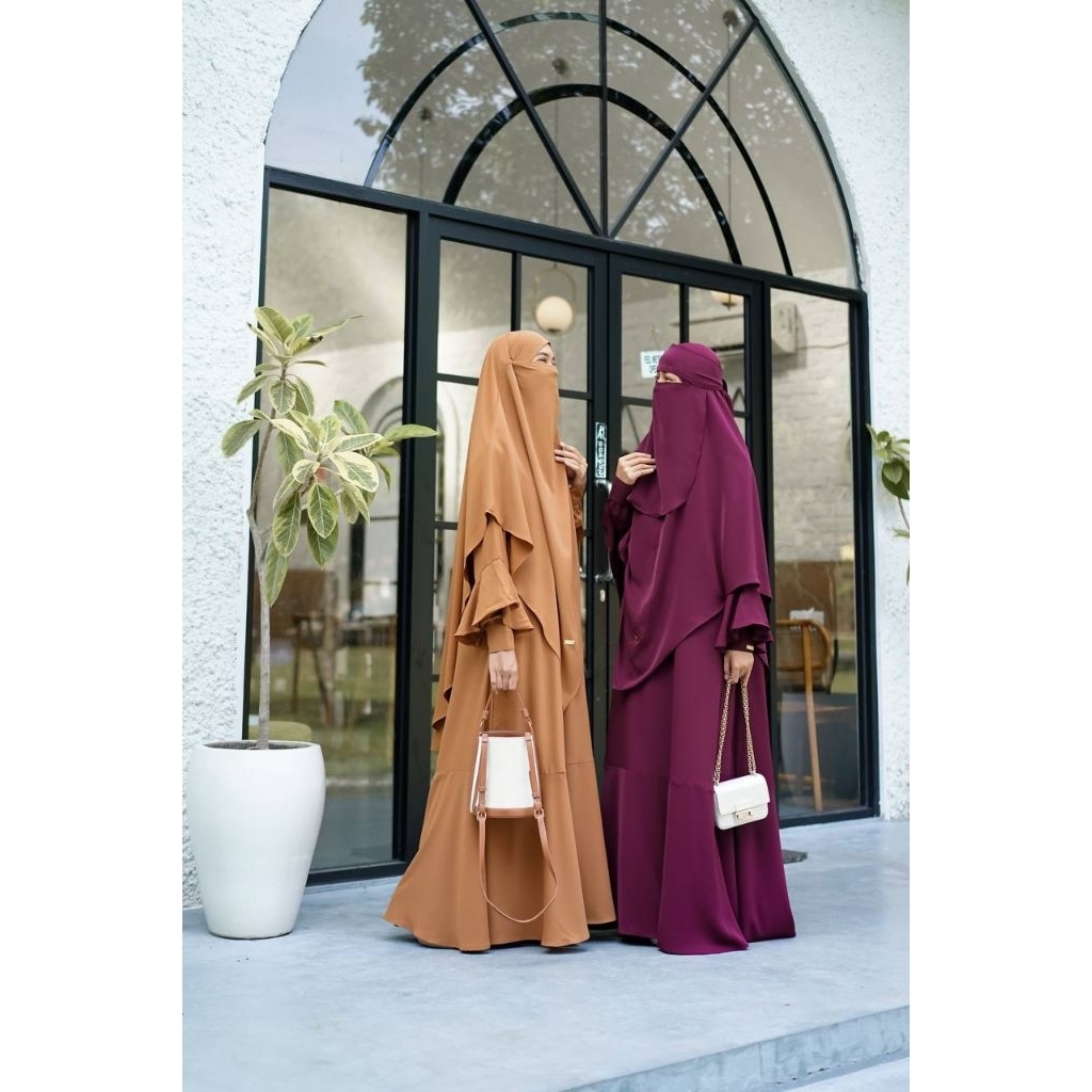 ZASKIA SERIES BY EL NASSYA AZDA INDONESIA | GAMIS ZASKIA EL NASSYA | GAMIS SYAR'I AZDA | GAMIS KONDA