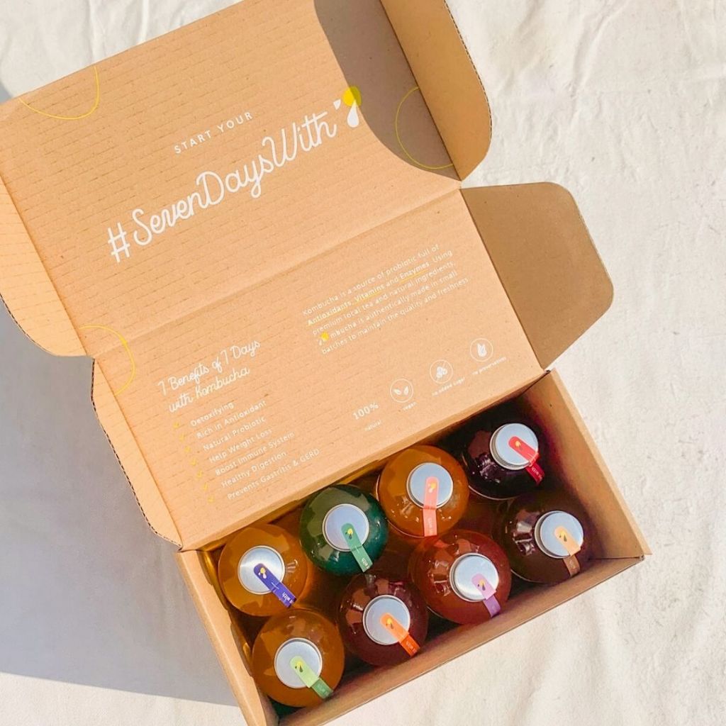 

Detox Bundle - Seven Kombucha Probiotic Drink (8 botol)