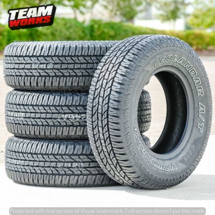 BAN MOBIL IMPORT MURAH RING 18 YOKOHAMA GEOLANDAR A/T -G015 275 60 RING18 BAN SEMI KASAR BERKUALITAS