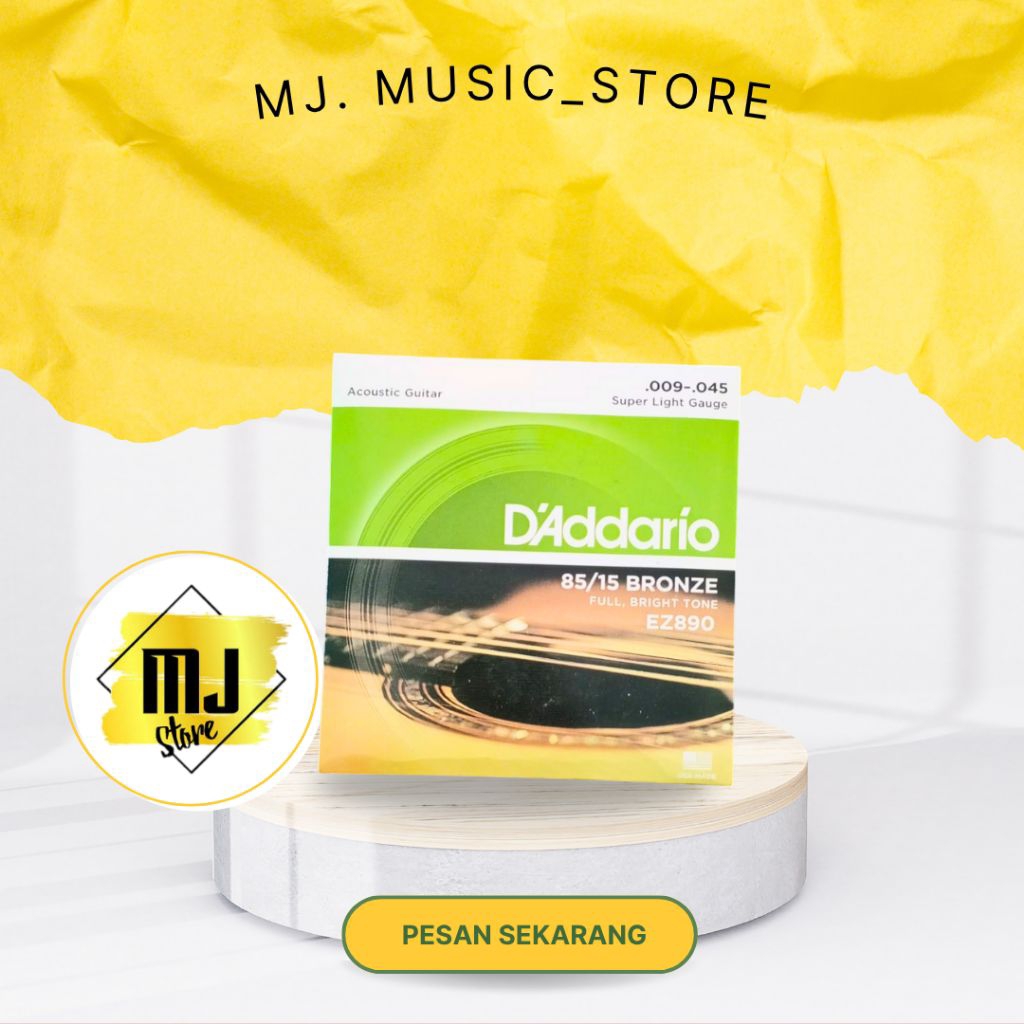 Senar gitar akustik D'Addario EZ 890 (09)