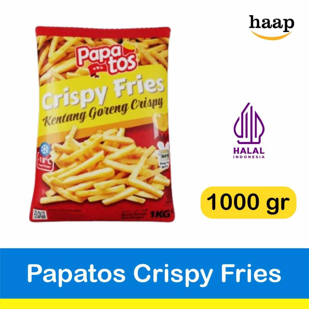 

Papatos Kentang Goreng Crispy 1kg