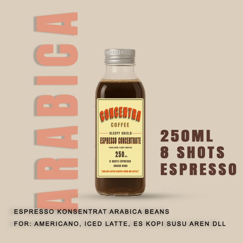 

Concentra Espresso Konsentrat Kopi Arabika 250ml