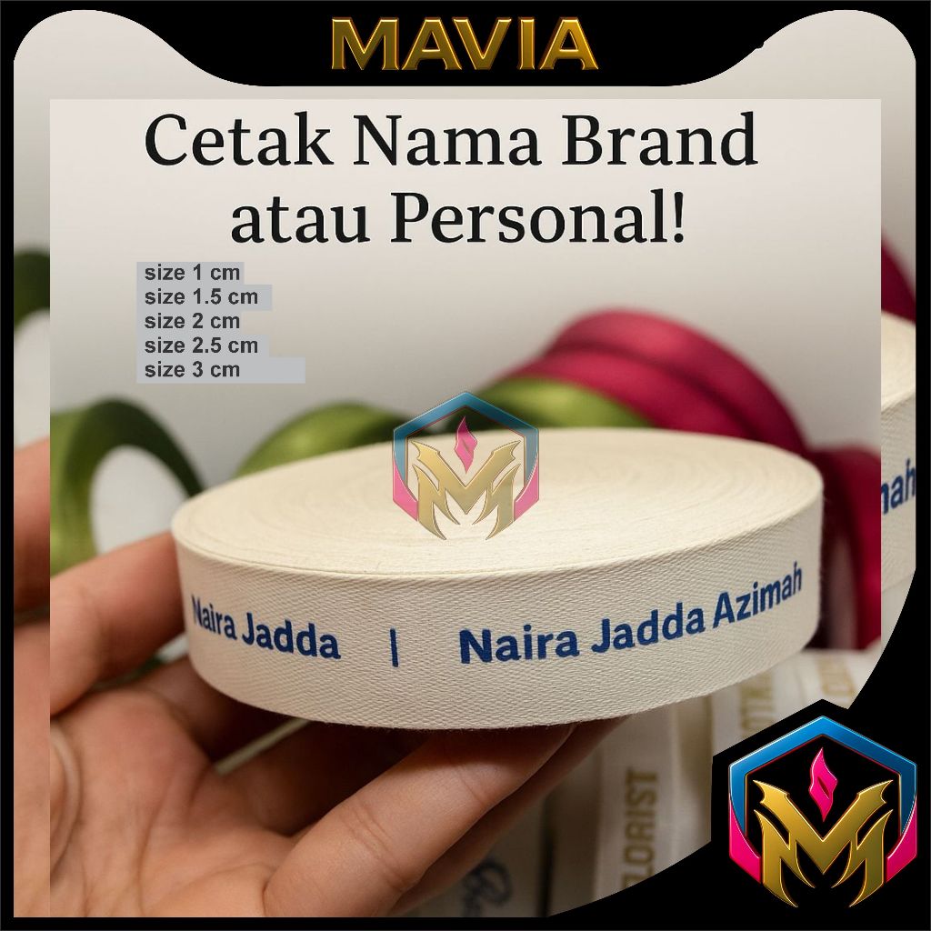 label piterban lembut/custom label merek/cetak label merek