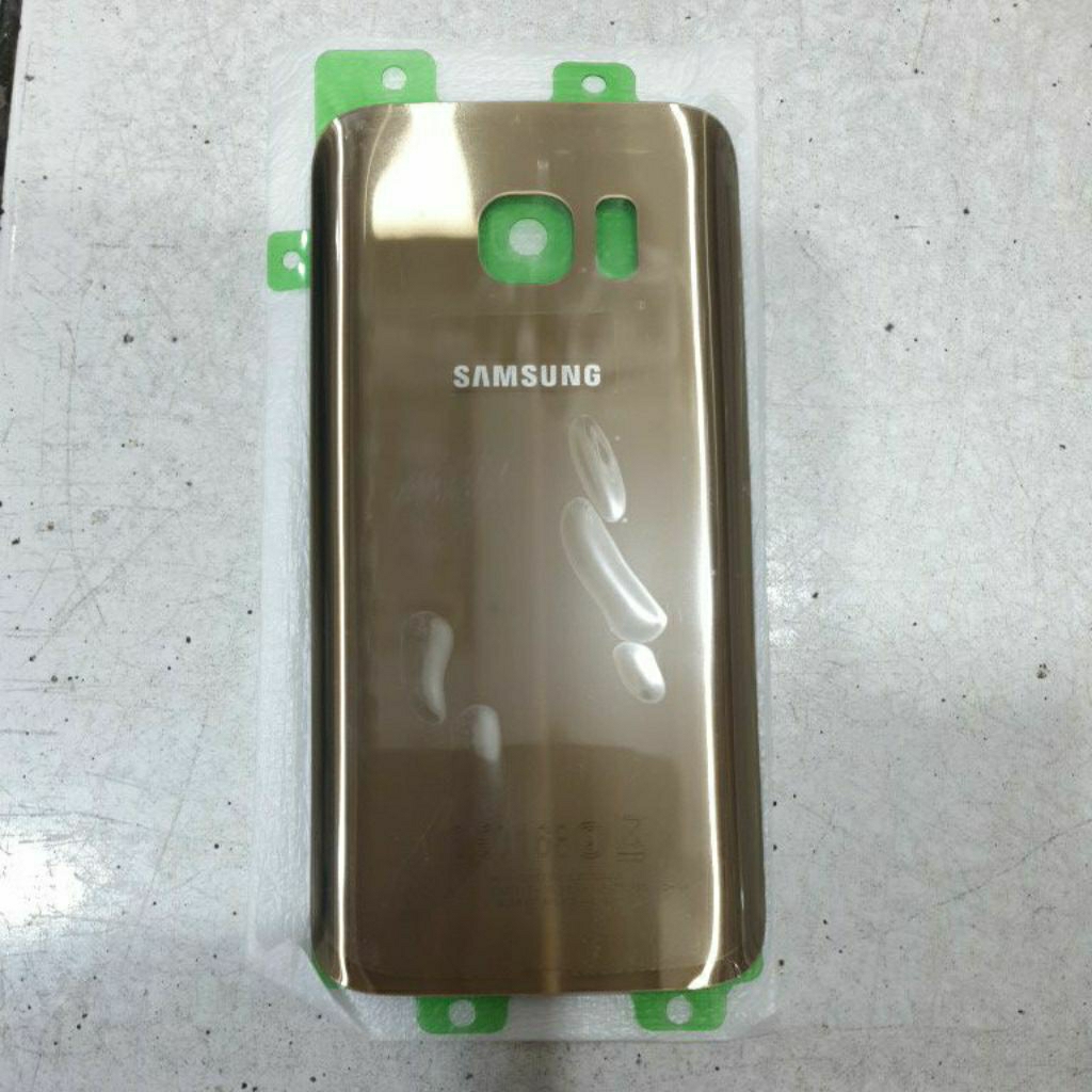 Backdoor Tutup Battery Samsung S7 Edge Gold