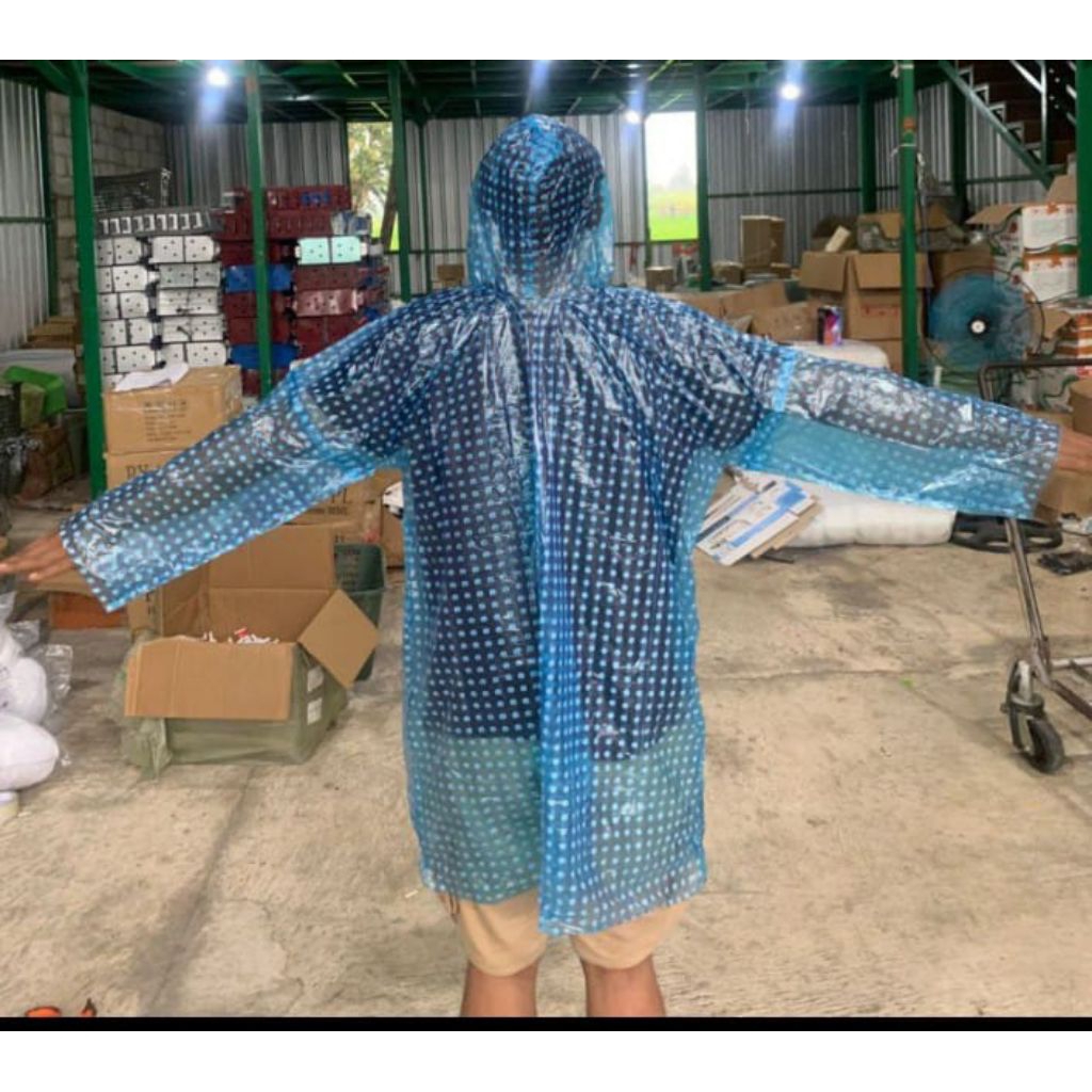 Jas Hujan / Mantel Polkadot  Ponco