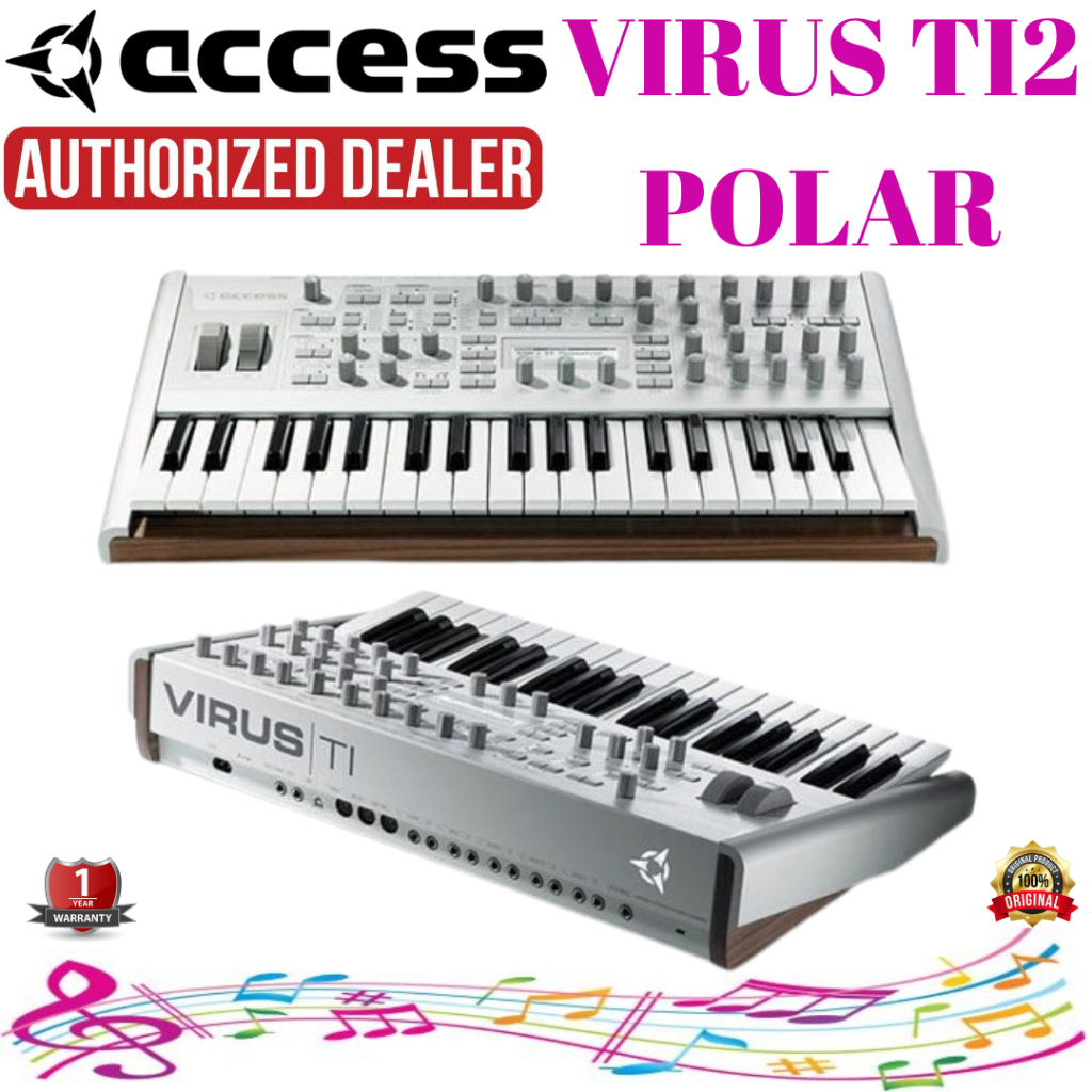 Access Virus TI2 Polar 37-key Synthesizer TI-2 Polar 37 Key Synthesizer