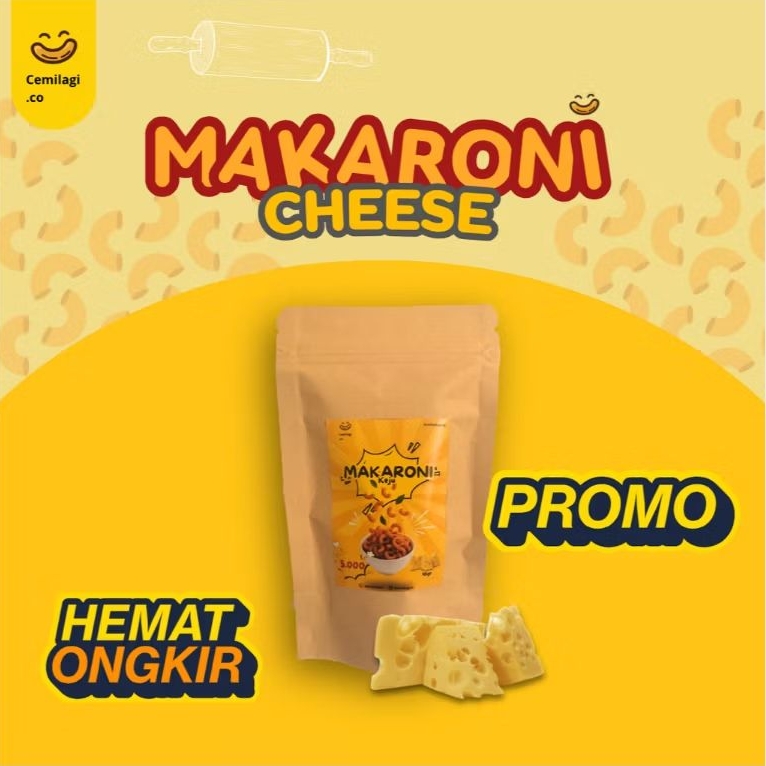 

Cemilagi.co Makaroni Rasa Keju | eco packaging