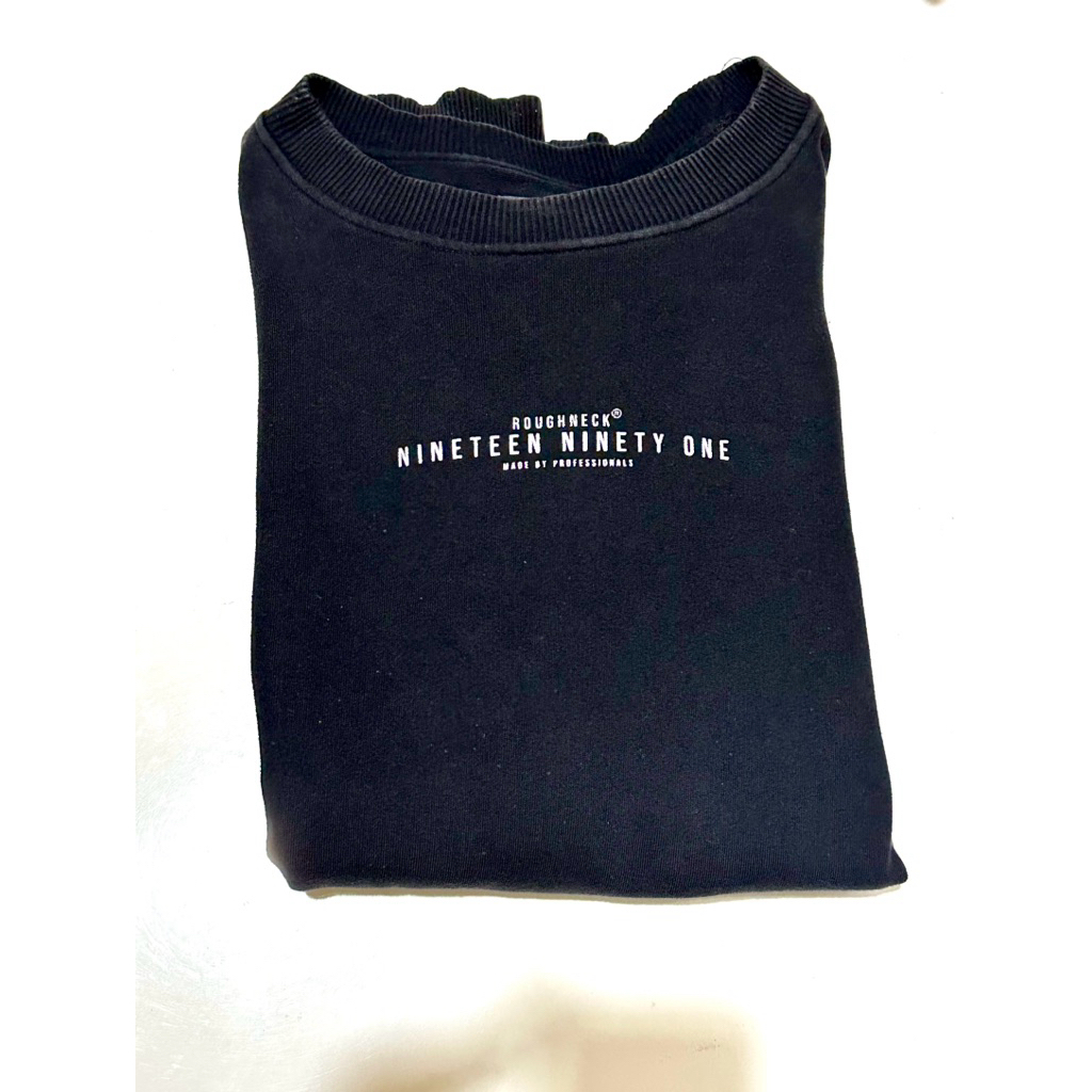 [PRELOVED - ORI] Roughneck Black Crewneck