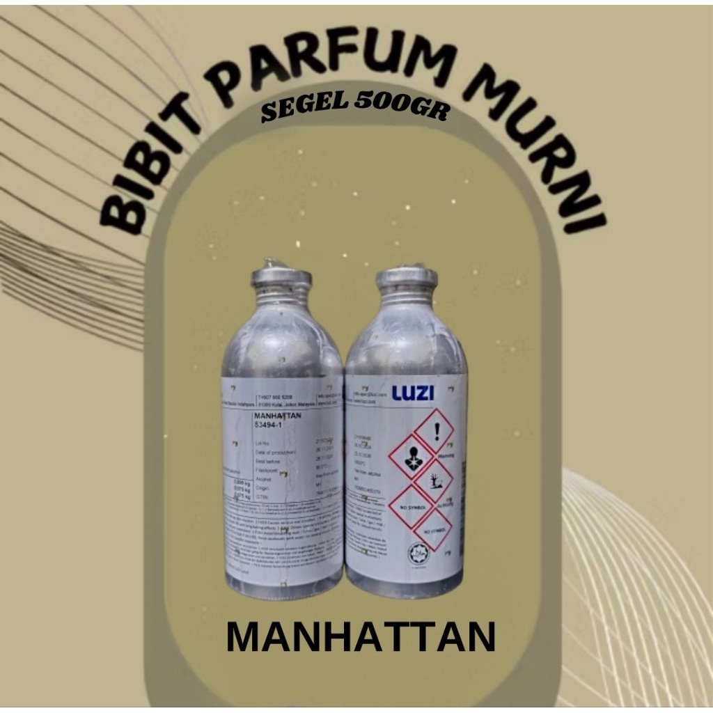 PARFUM MANHATTAN INSPIRED 212 MEN BY LUZI 500ML SEGEL