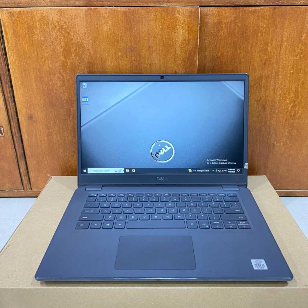 LAPTOP SECOND,Laptop DELL LATITUDE 3410, Core i3 - 10110U, Gen 10Th,Grey