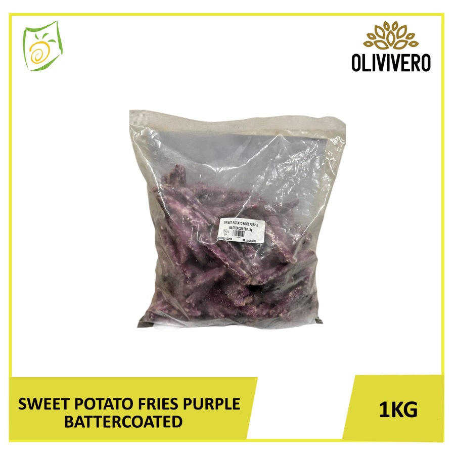 

Olivivero Sweet Potato Fries Purple Batercoatted 1kg